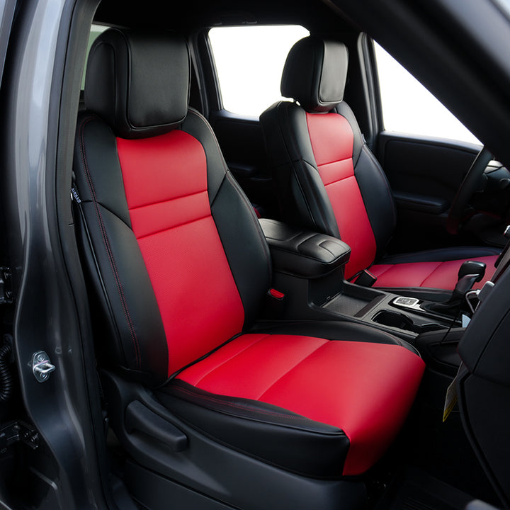 2022-26 Nissan Frontier Premium Custom Leather Seat Covers