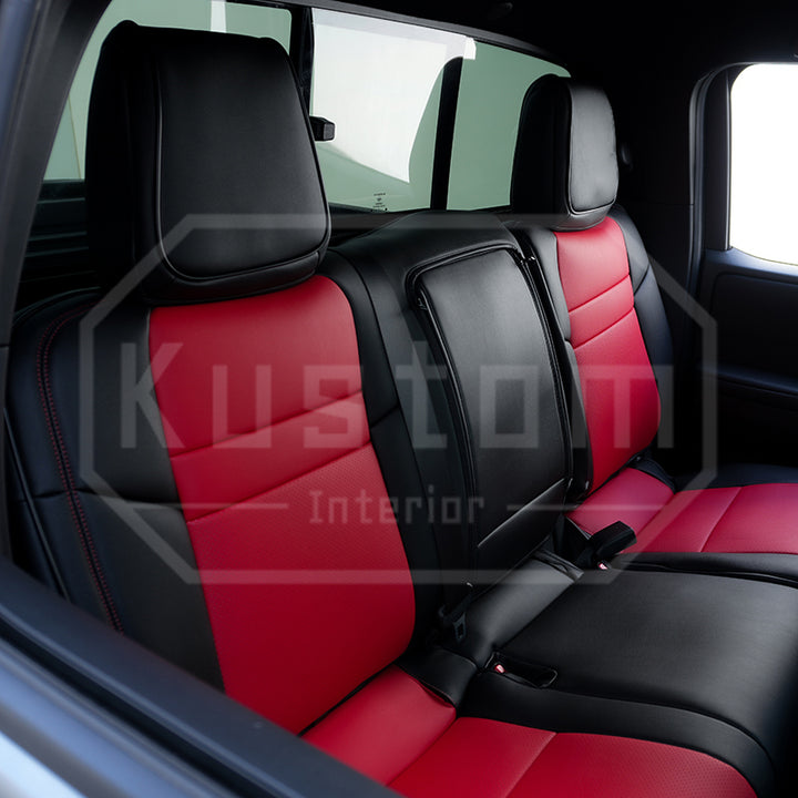2022-26 Nissan Frontier Premium Custom Leather Seat Covers