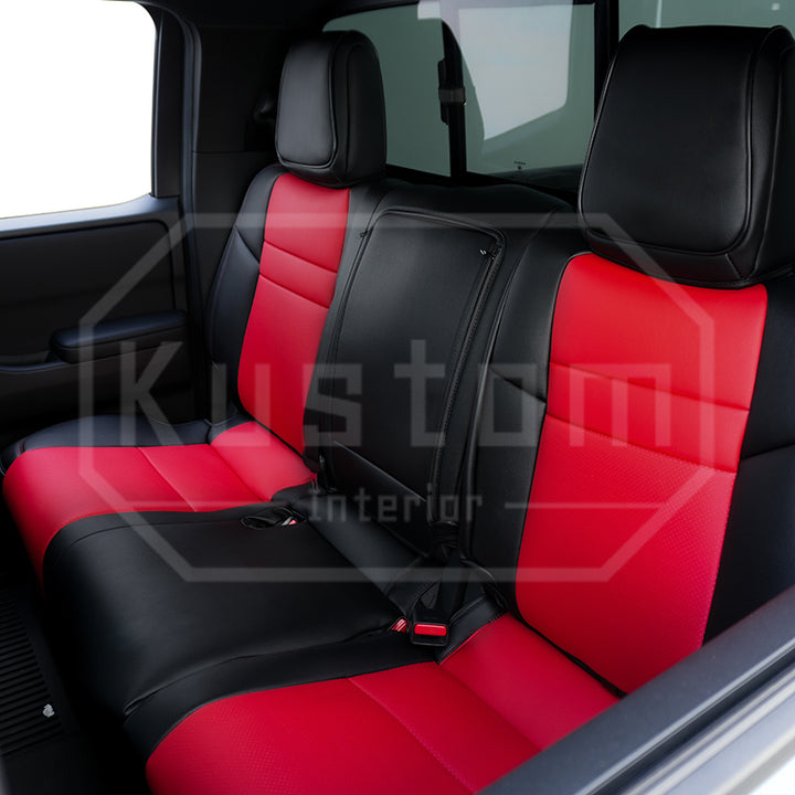 2022-26 Nissan Frontier Premium Custom Leather Seat Covers