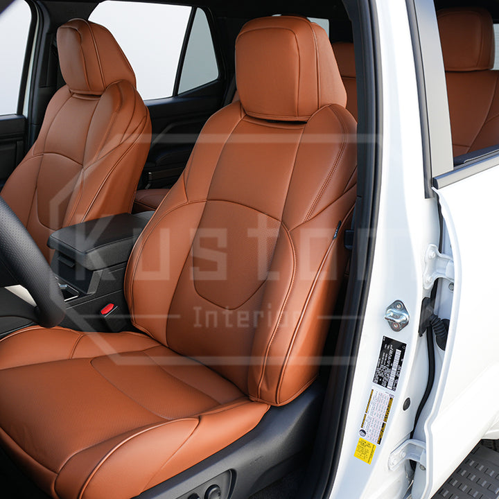 2025+ Toyota 4Runner Leather Seat Covers