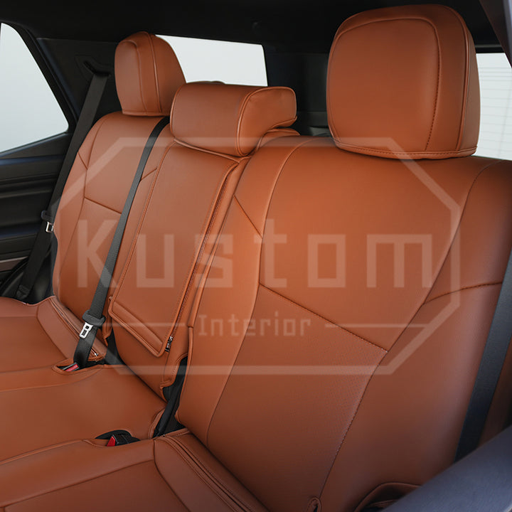 2025+ Toyota 4Runner Leather Seat Covers