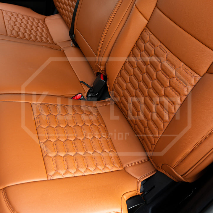 2022-26 Nissan Frontier Premium Custom Leather Seat Covers