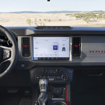 2021+ Ford Bronco Display Screen Protection Frame