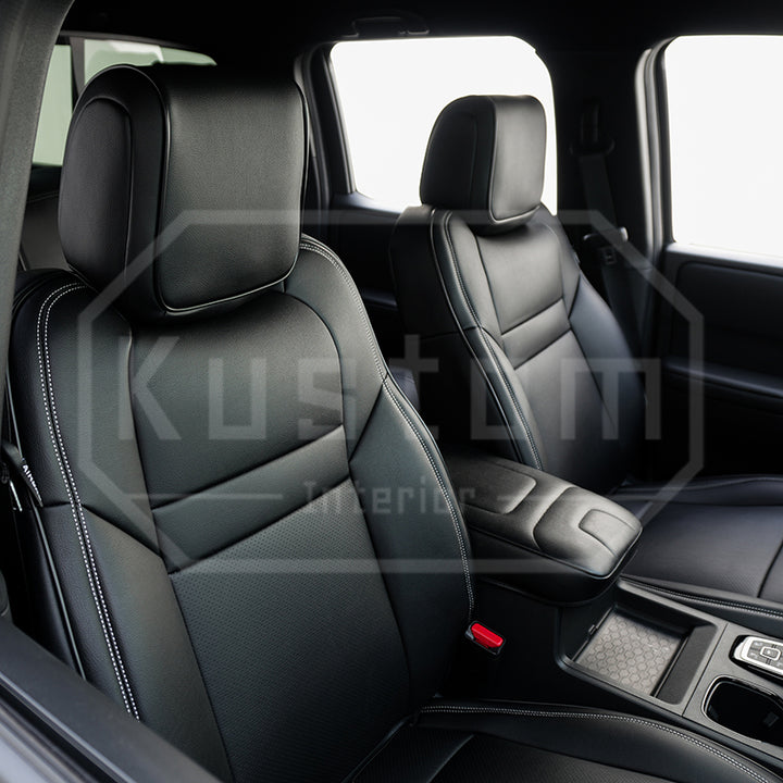 2022-26 Nissan Frontier Premium Custom Leather Seat Covers