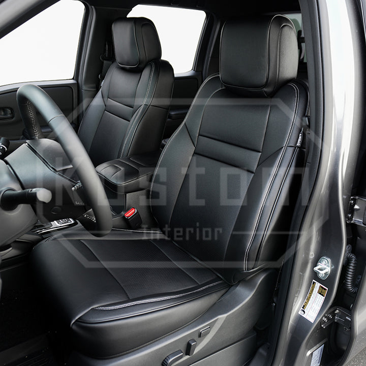 2022-26 Nissan Frontier Premium Custom Leather Seat Covers