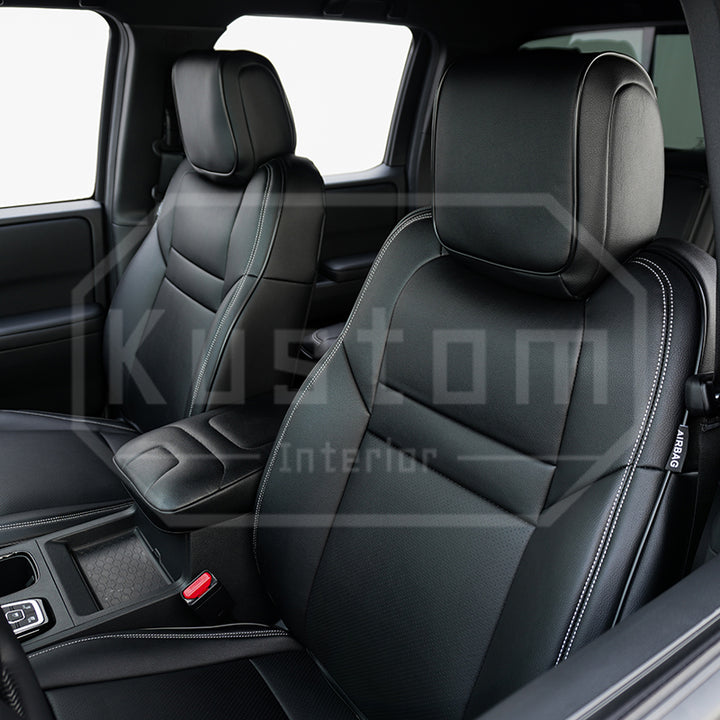 2022-26 Nissan Frontier Premium Custom Leather Seat Covers
