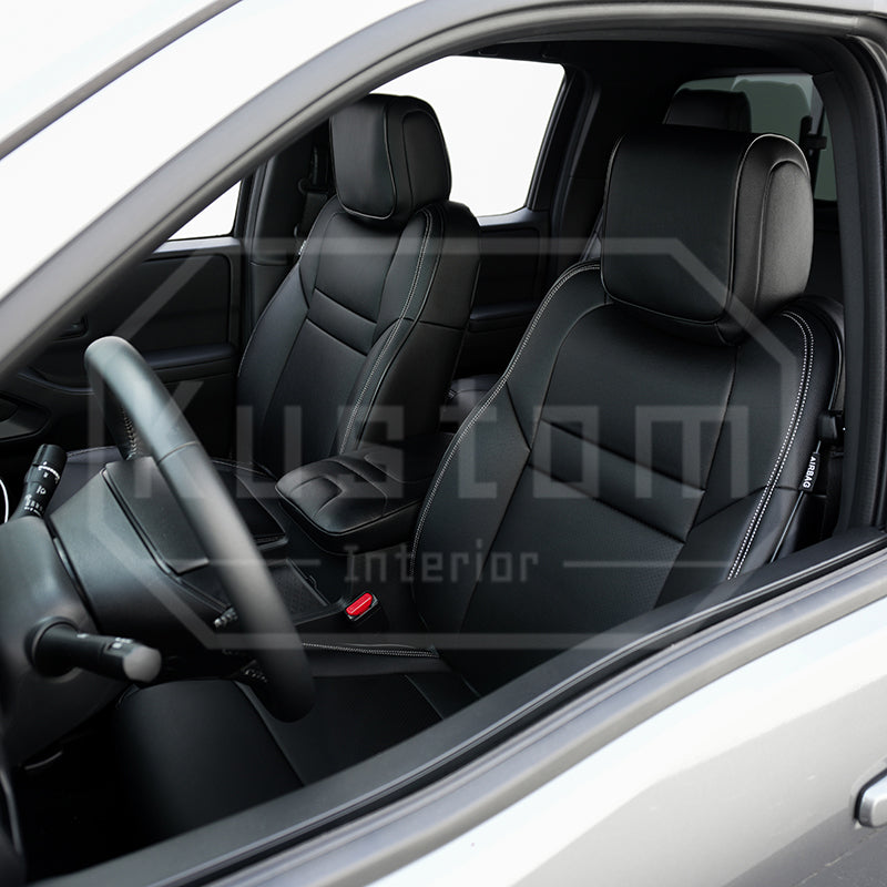 2022-26 Nissan Frontier Premium Custom Leather Seat Covers