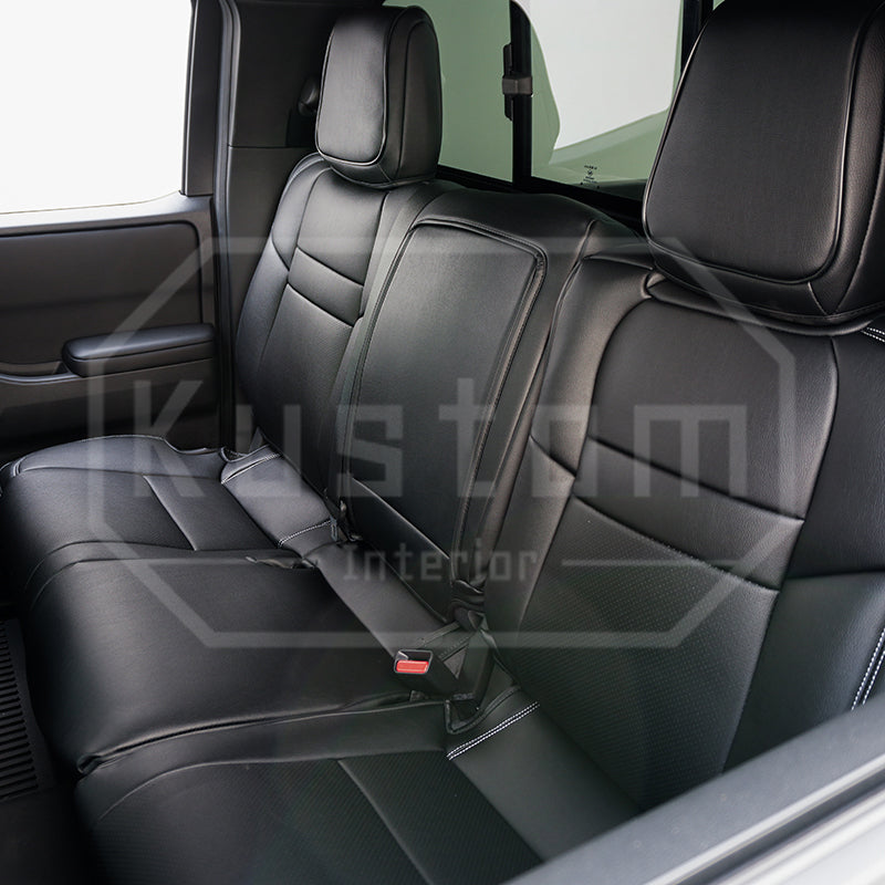 2022-26 Nissan Frontier Premium Custom Leather Seat Covers