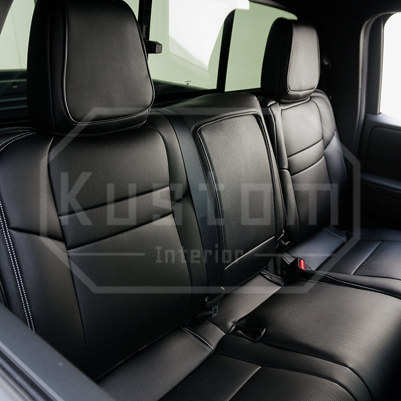 2022-26 Nissan Frontier Premium Custom Leather Seat Covers