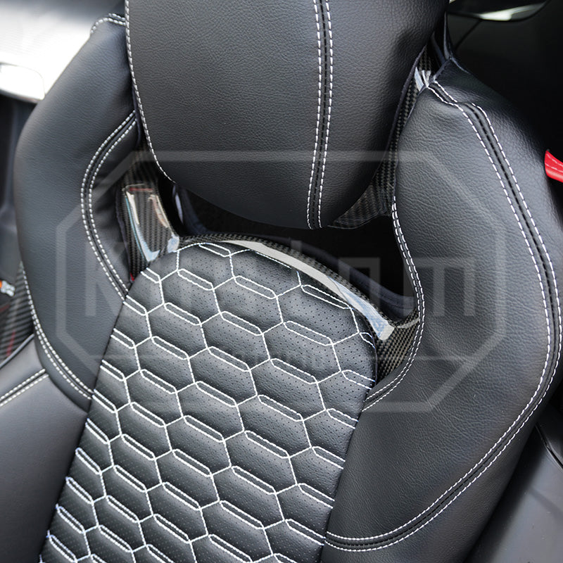 Corvette C8 Custom Leather GT2 Seat Cover (Custom Order)