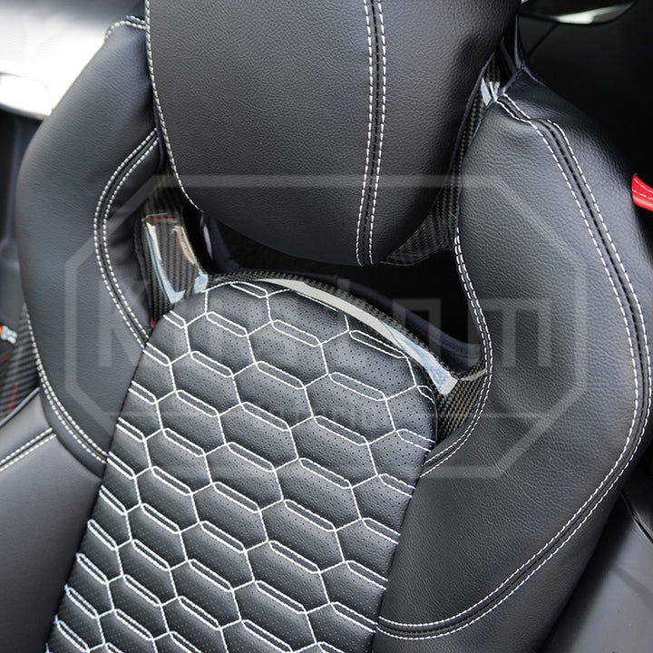 Corvette C8 Custom Leather GT2 Seat Cover (Custom Order)