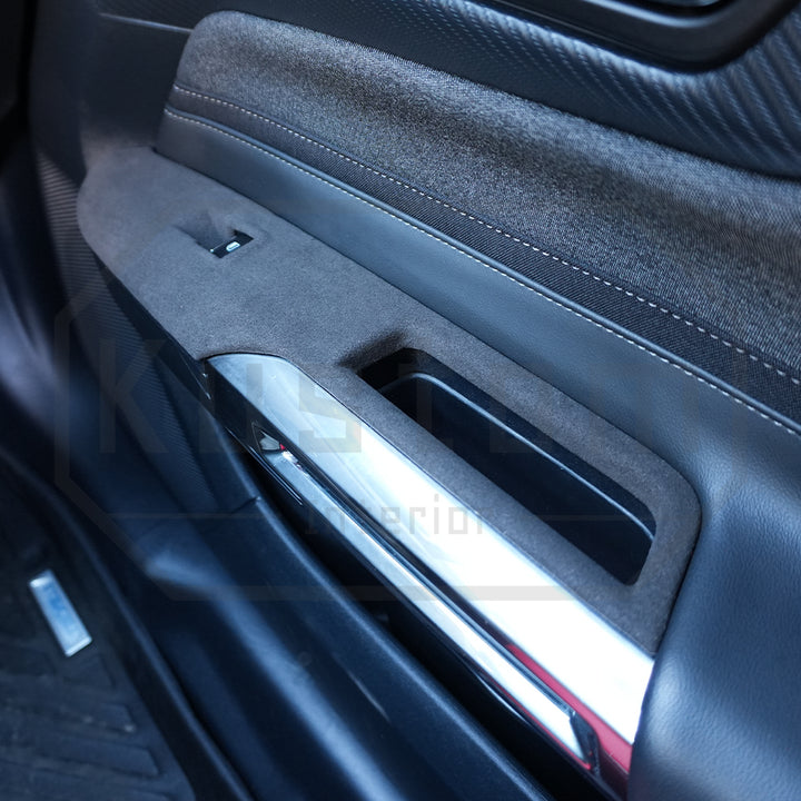 2024+ Ford Mustang Suede Leather Window Switch Panel Trim