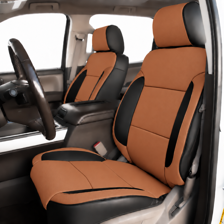 2014-18 Chevrolet Silverado Custom Leather Seat Covers (Custom Order)