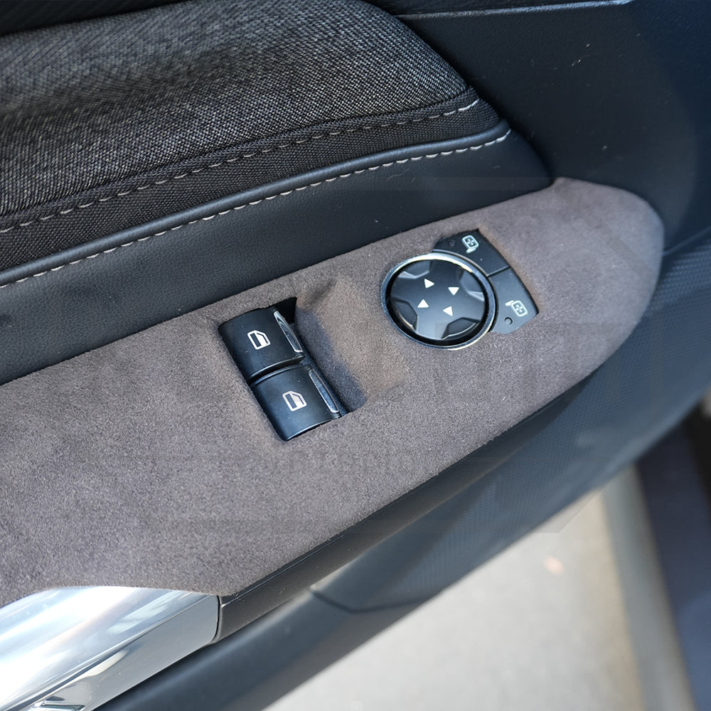 2024+ Ford Mustang Suede Leather Window Switch Panel Trim