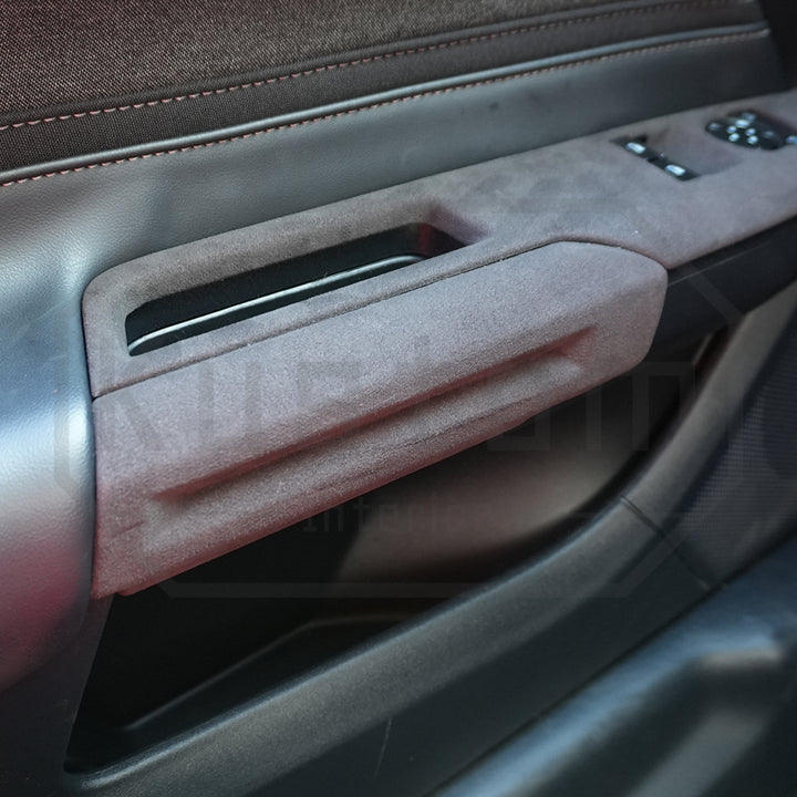 2024+ Ford Mustang S650 Suede Leather Door Handle Trim