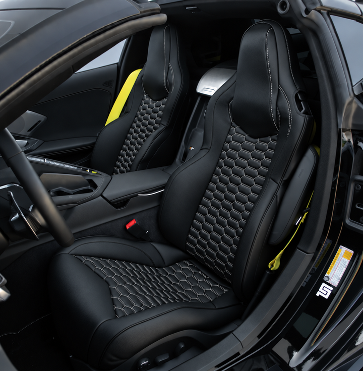 Corvette C8 GT1 Leather Seat Cover (Custom Order)