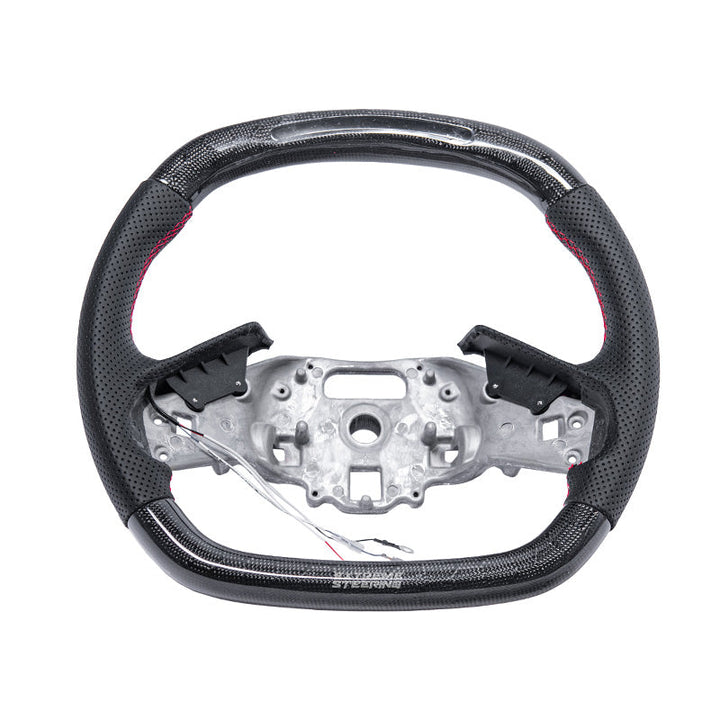 Corvette C8 LED Digital Display Carbon Fiber Steering Wheel