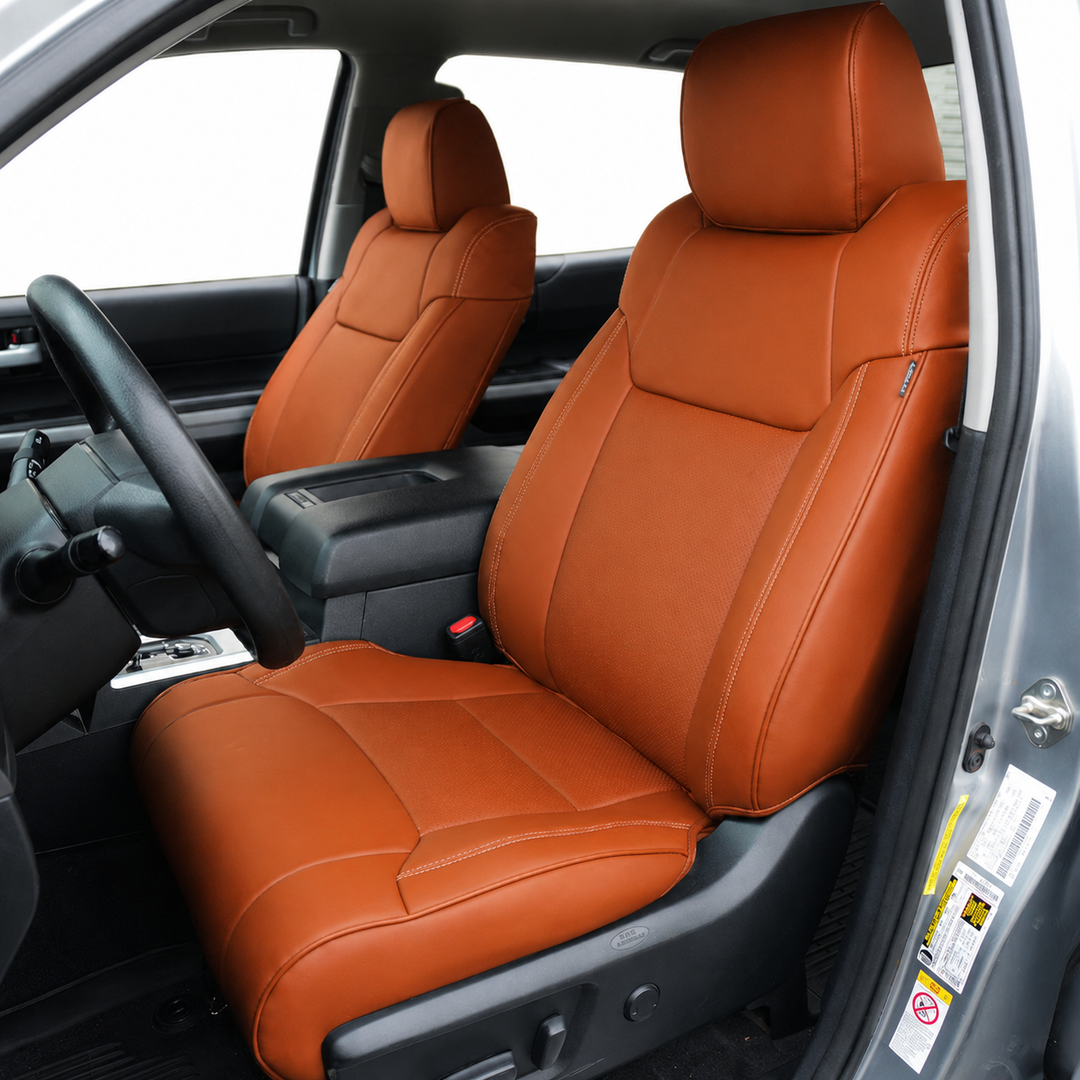 2014-21 Toyota Tundra Custom Leather Seat Covers
