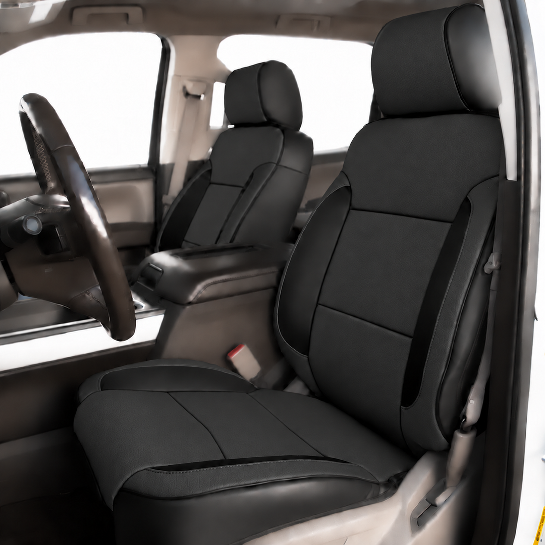 2014-18 Chevrolet Silverado Custom Leather Seat Covers (Custom Order)