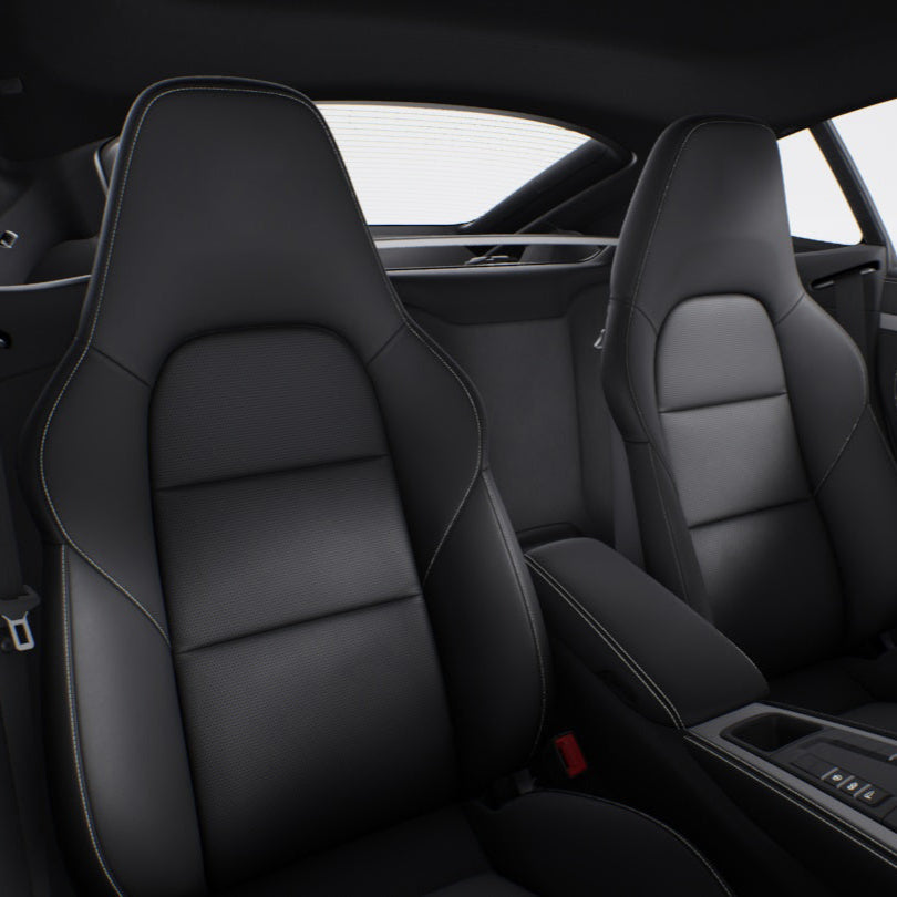 2017+ Porsche 718 Cayman Custom Leather Seat Covers (Custom Order)