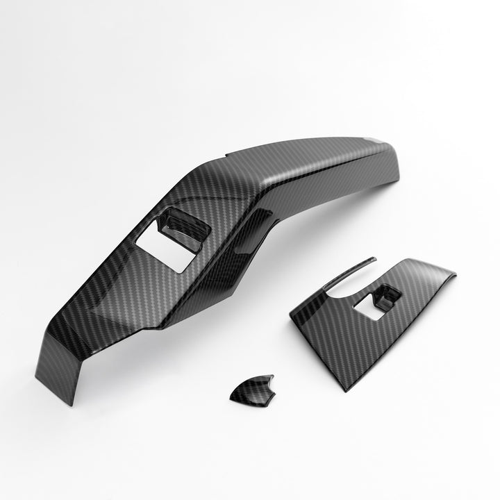 Corvette C7 Window Switch Panel Trim - HydroDipped Carbon Fiber