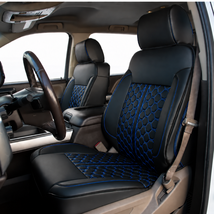 2014-18 Chevrolet Silverado Custom Leather Seat Covers (Custom Order)
