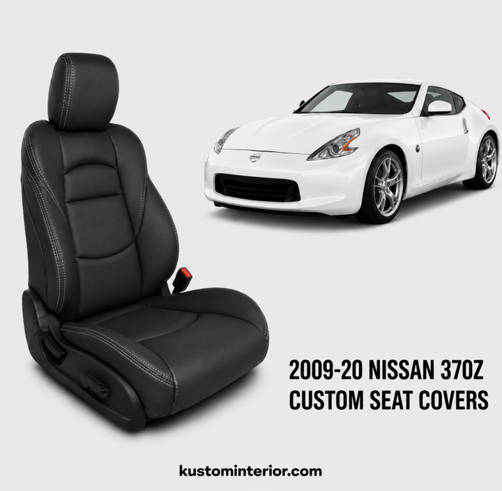 2009-20 Nissan 370Z Premium Custom Leather Seat Covers