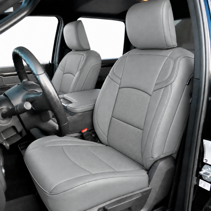 2019+ Dodge Ram 2500 3500 Leather Seat Covers (Custom Order)