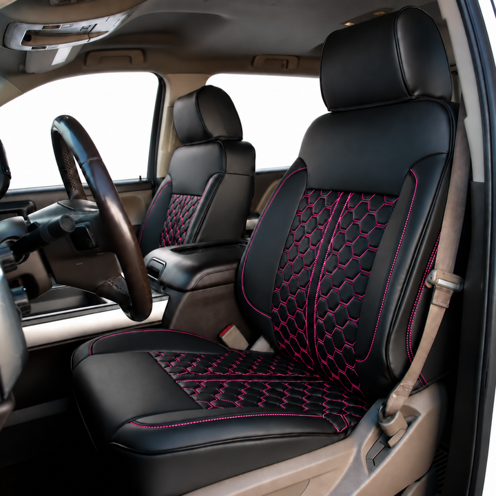 2014-18 Chevrolet Silverado Custom Leather Seat Covers (Custom Order)