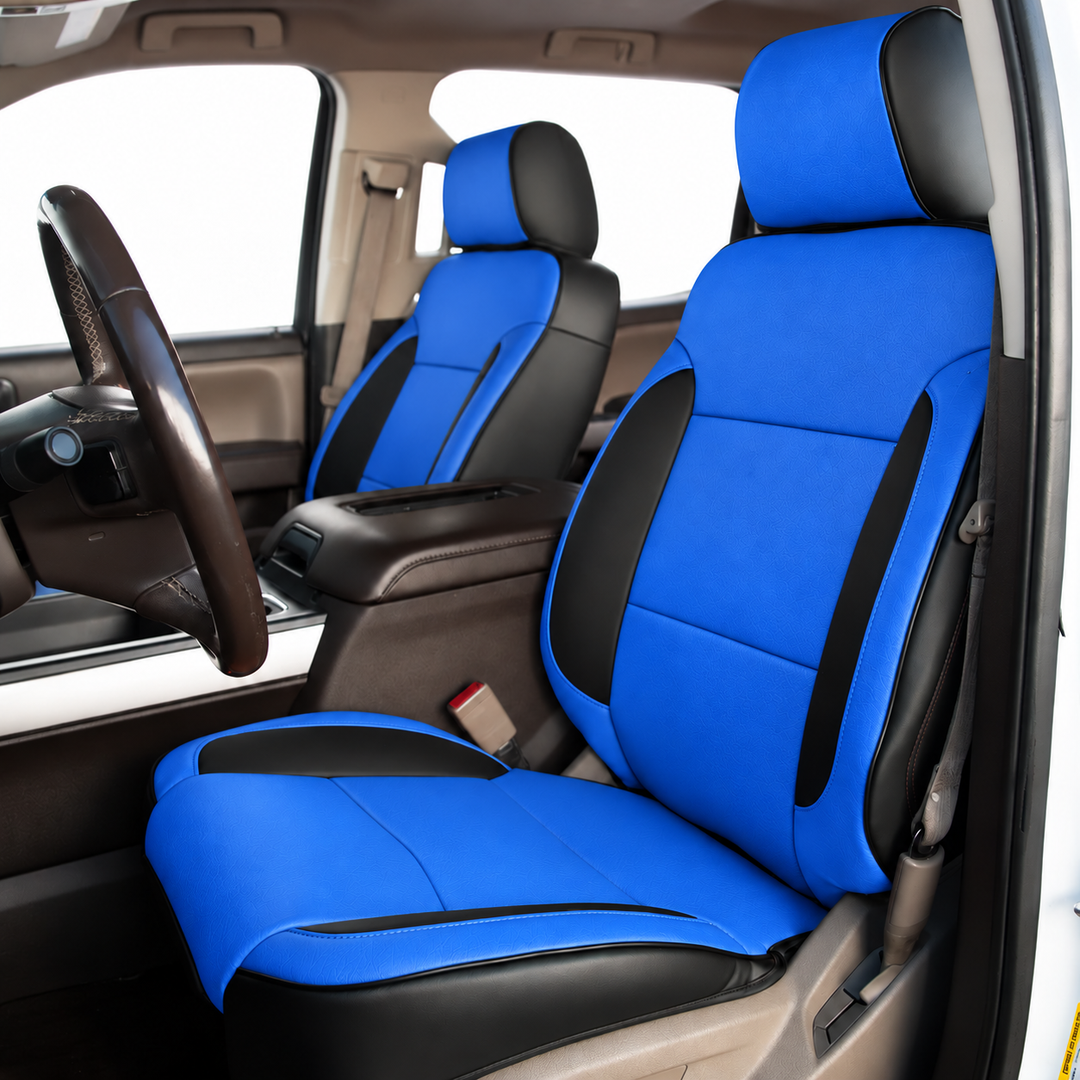 2014-18 Chevrolet Silverado Custom Leather Seat Covers (Custom Order)