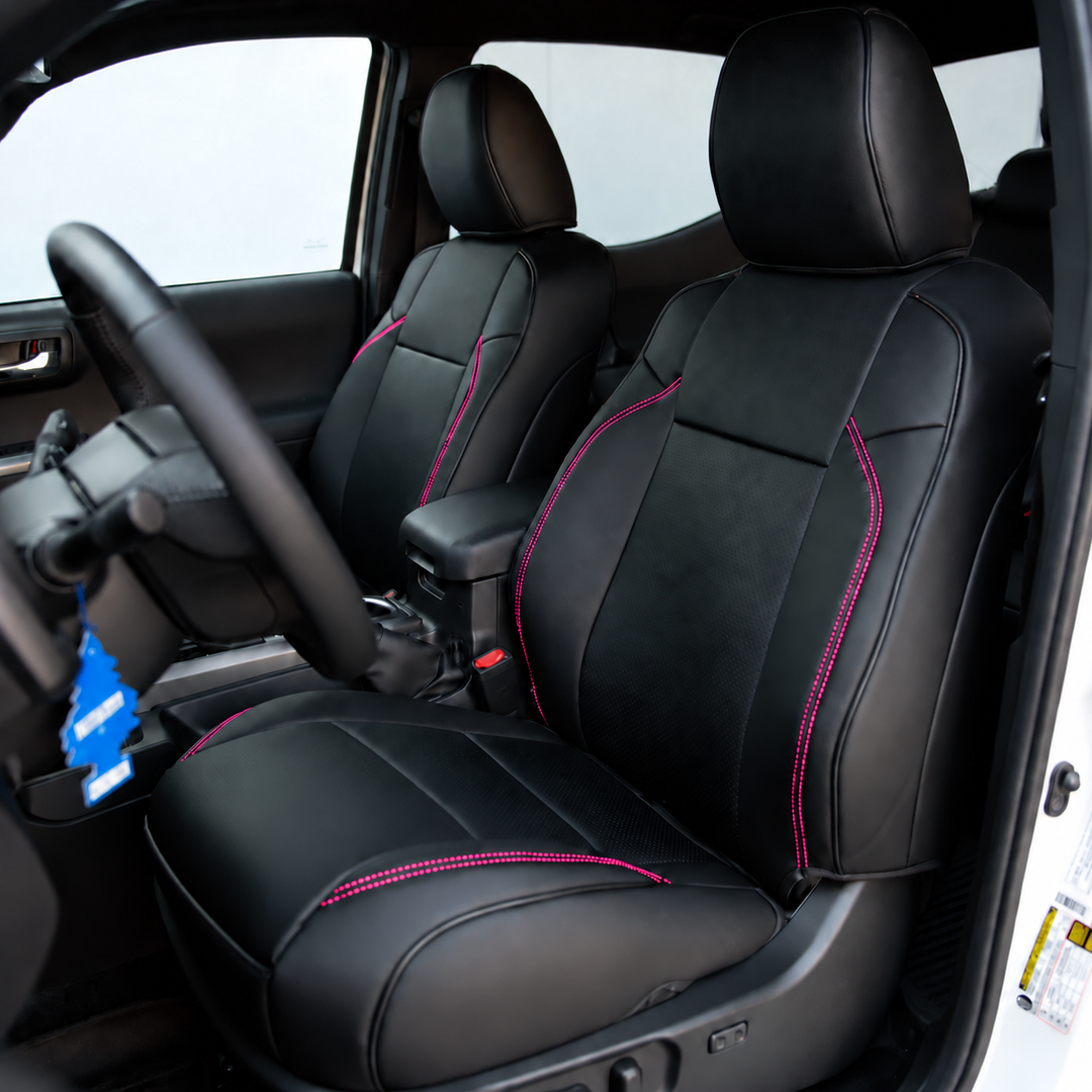 2016-23 Toyota Tacoma Custom Leather Seat Covers (Custom Order)