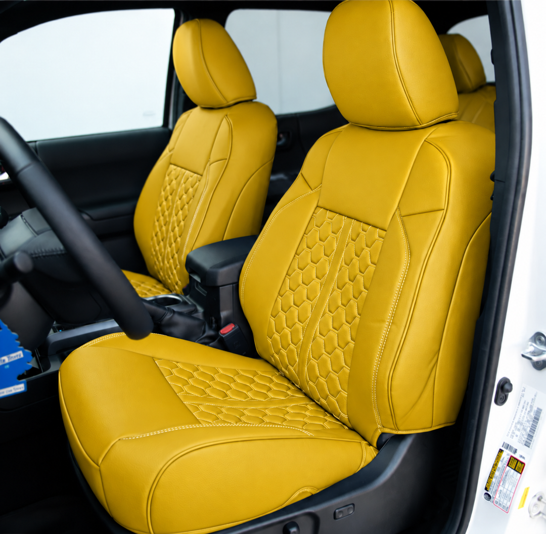2016-23 Toyota Tacoma Custom Leather Seat Covers (Custom Order)