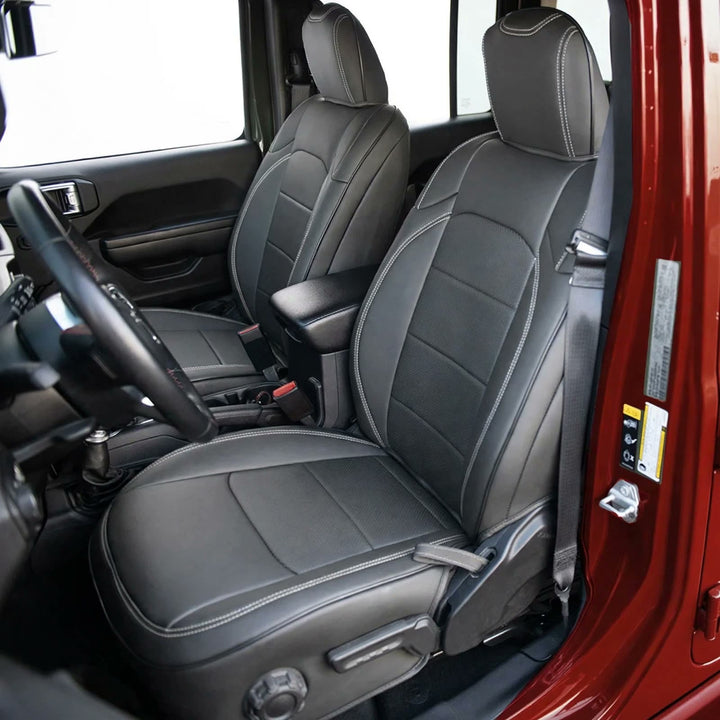 2019+ Jeep Gladiator JT Leather Seat Covers (Custom Order)