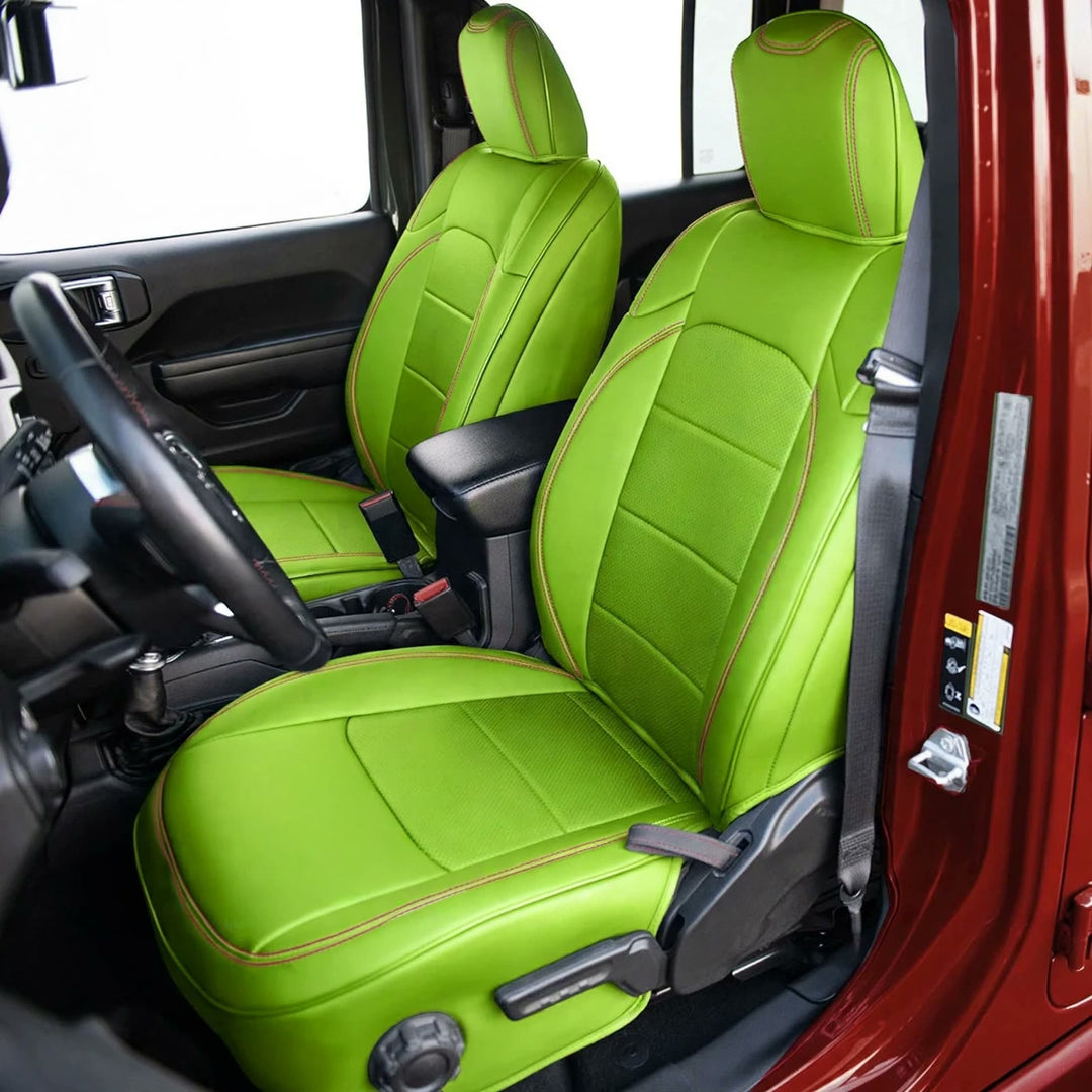 2019+ Jeep Gladiator JT Leather Seat Covers (Custom Order)