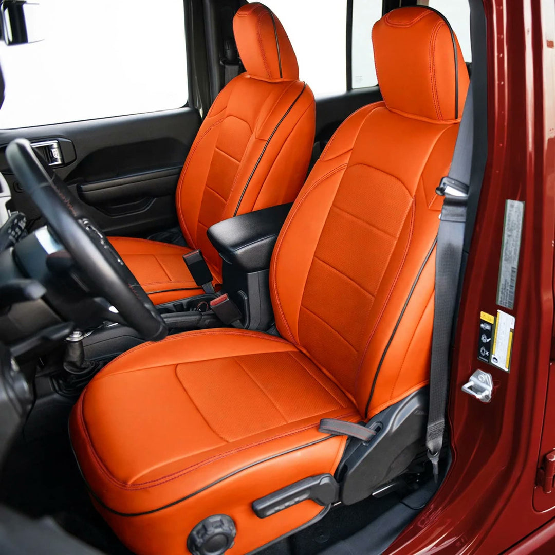 2019+ Jeep Gladiator JT Leather Seat Covers (Custom Order)