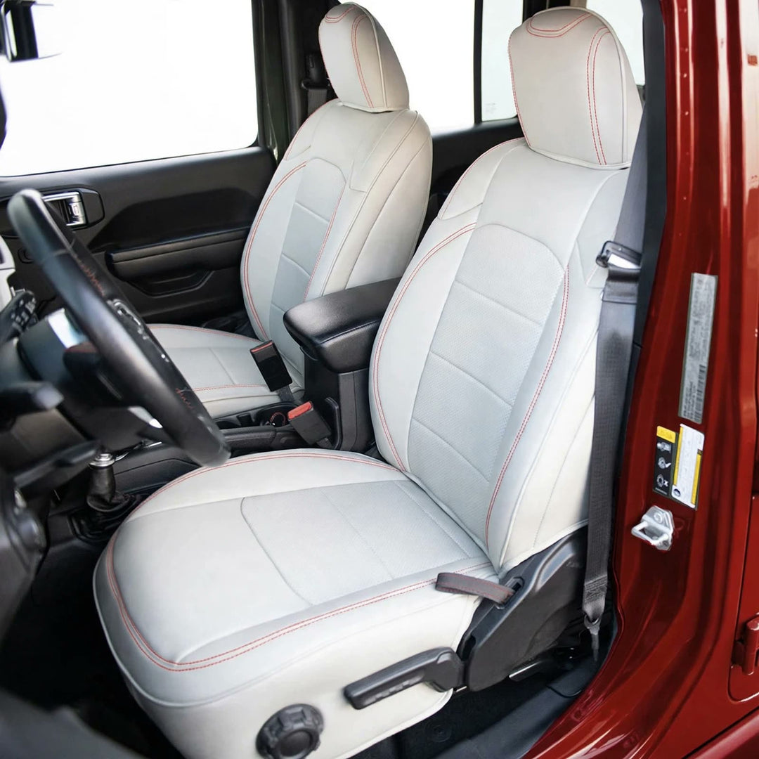 2019+ Jeep Gladiator JT Leather Seat Covers (Custom Order)