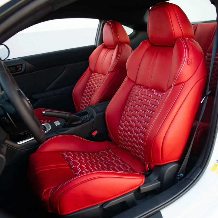 2022+ Toyota GR86 / Subaru BRZ Leather Seat Covers (Custom Order)