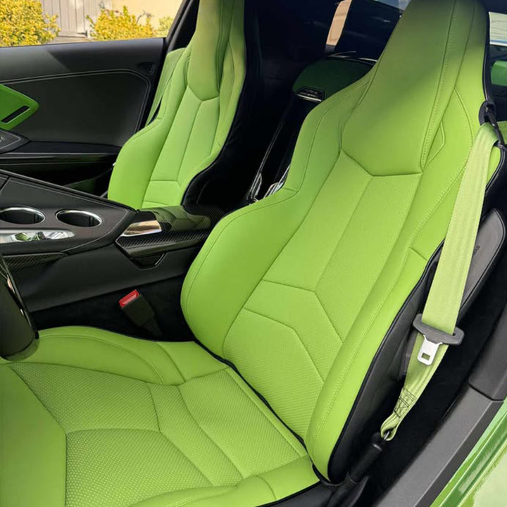 Corvette C8 GT1 Leather Seat Cover (Custom Order)