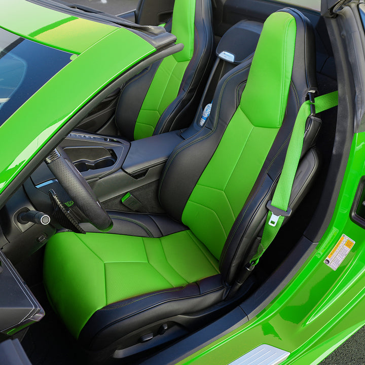 Corvette C8 GT1 Leather Seat Cover (Custom Order)