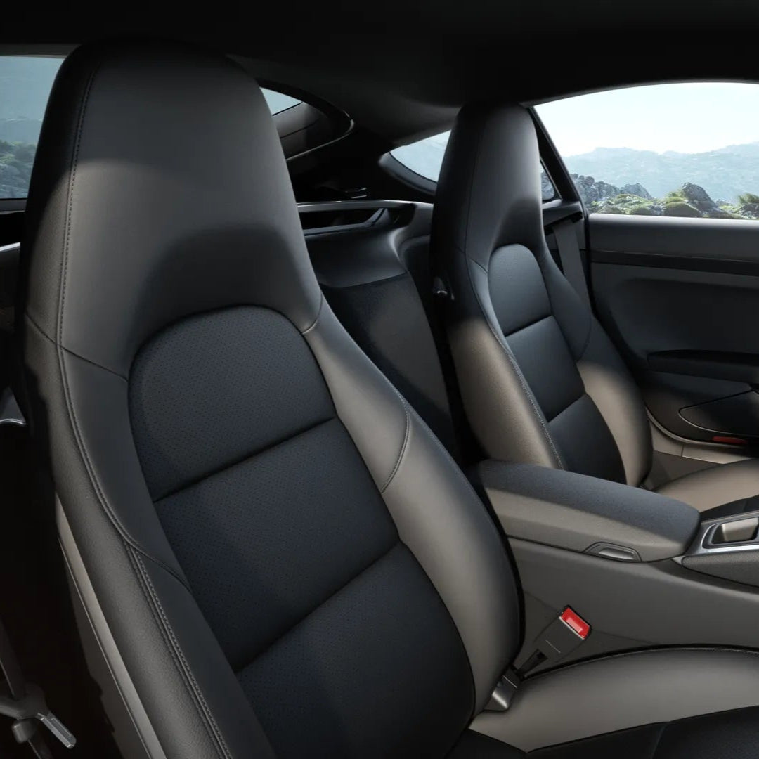2017+ Porsche 718 Cayman Custom Leather Seat Covers (Custom Order)