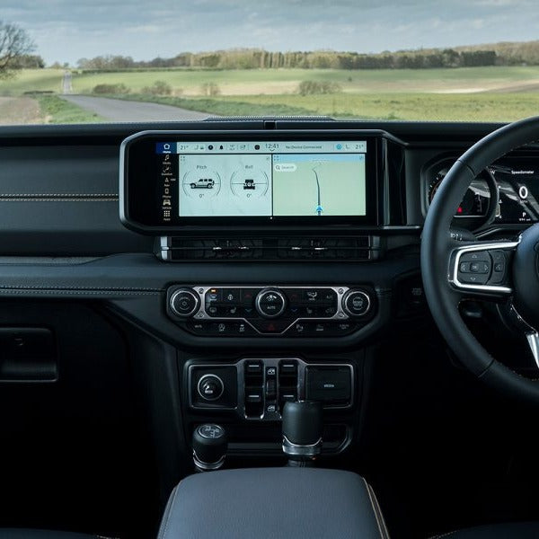 2018+ Jeep Wrangler Display Screen Protection Frame