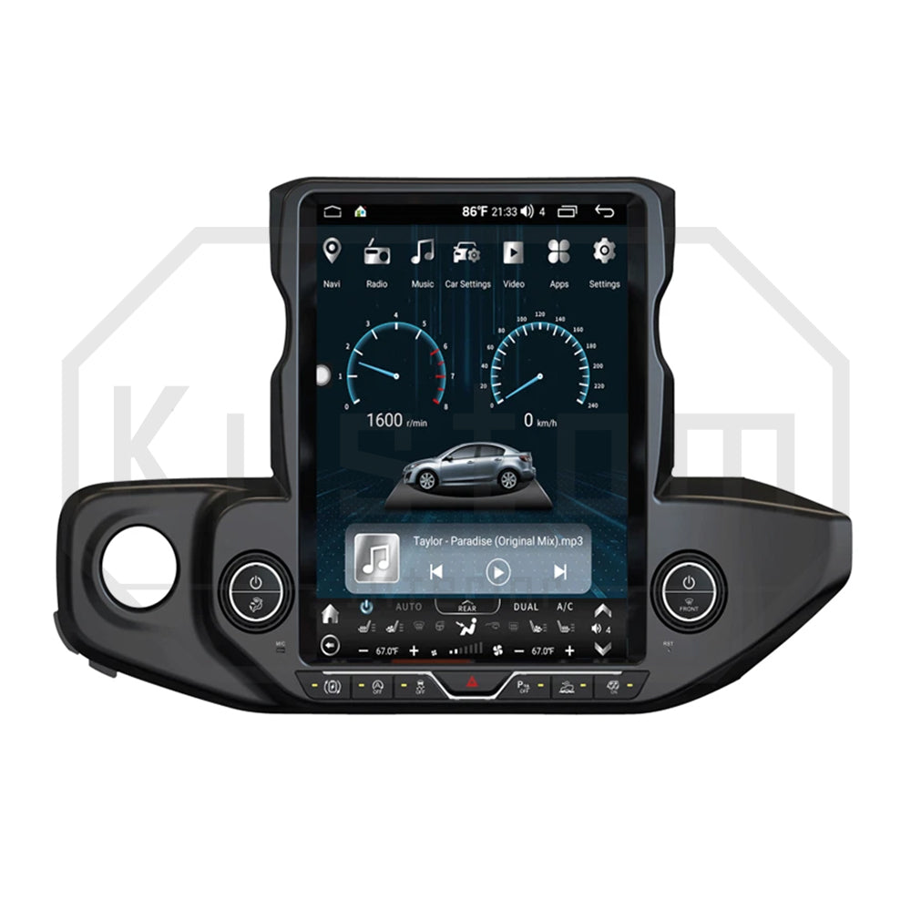 2018+ Jeep Wrangler JL Custom CarPlay Infotainment System