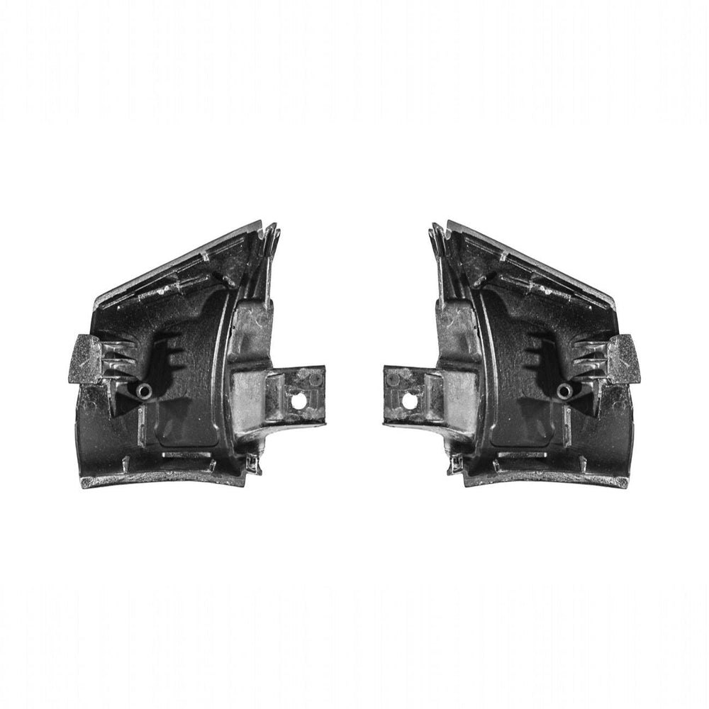 Corvette C6 Dry Carbon Fiber Steering Wheel Button Control Bezel Covers