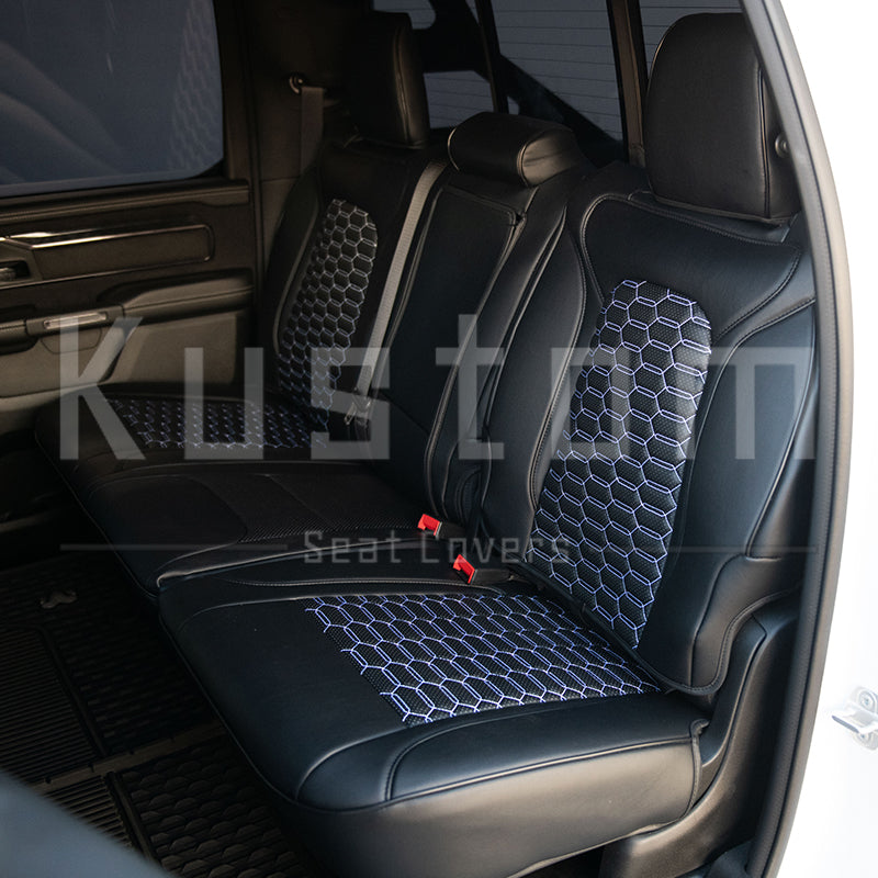 2019+ Dodge Ram 1500 Premium Custom Leather Seat Covers