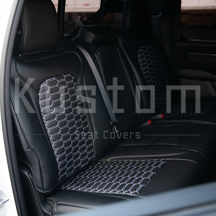 2019+ Dodge Ram 1500 Premium Custom Leather Seat Covers