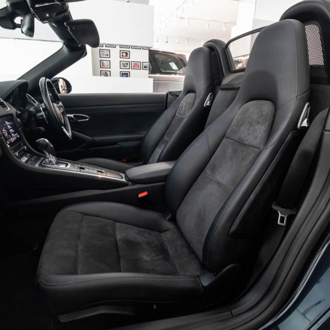2017+ Porsche 718 Cayman Custom Leather Seat Covers (Custom Order)