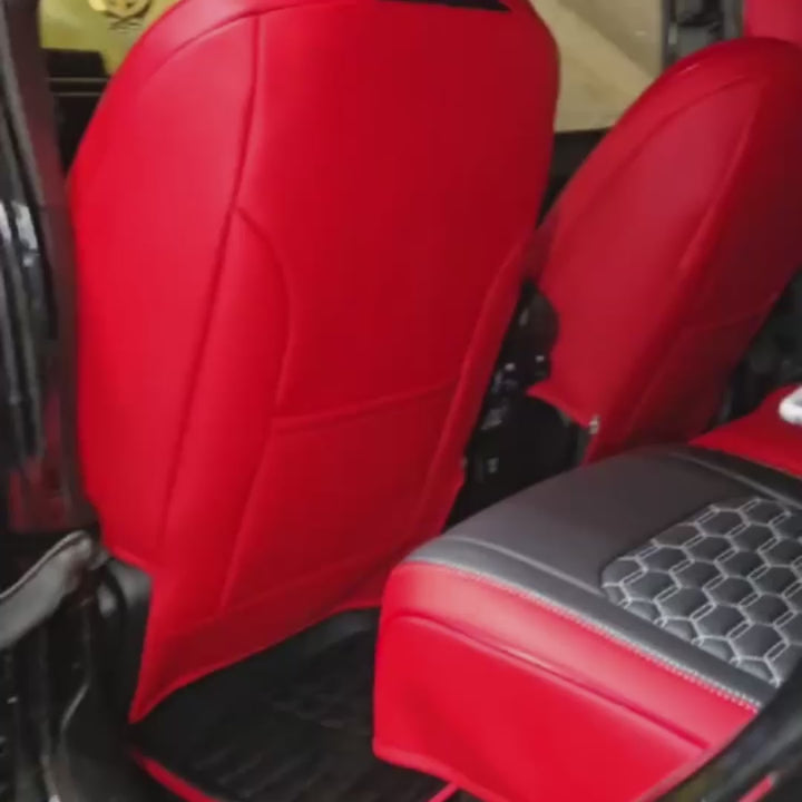 2019+ Jeep Gladiator JT Custom Leather Seat Covers