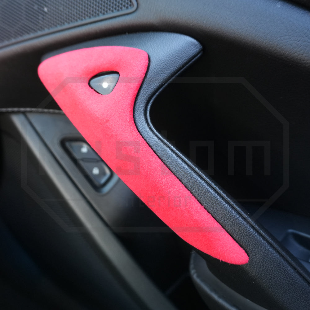 Corvette C7 Suede Leather Door Handle Molding Cover
