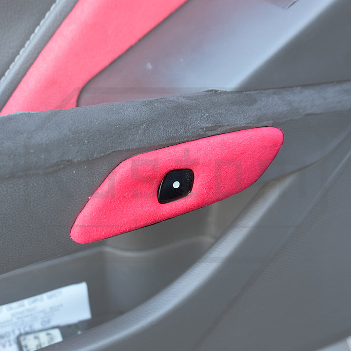 Corvette C7 Suede Leather Door Handle Molding Cover