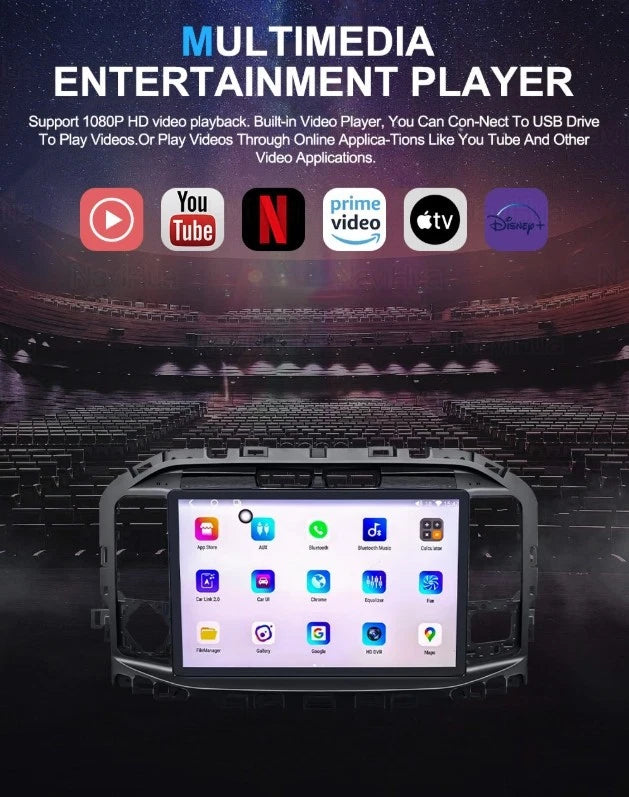 2021+ Ford F-150 13.3" Custom CarPlay Infotainment System